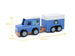 Jumini Wooden Jeep and Horse Trailer (inc horses and jump)