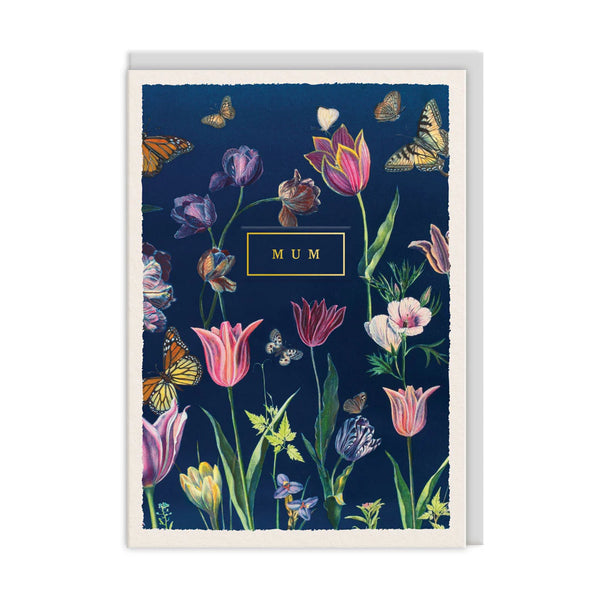 Ohh Deer Mum Botanical Greeting Card