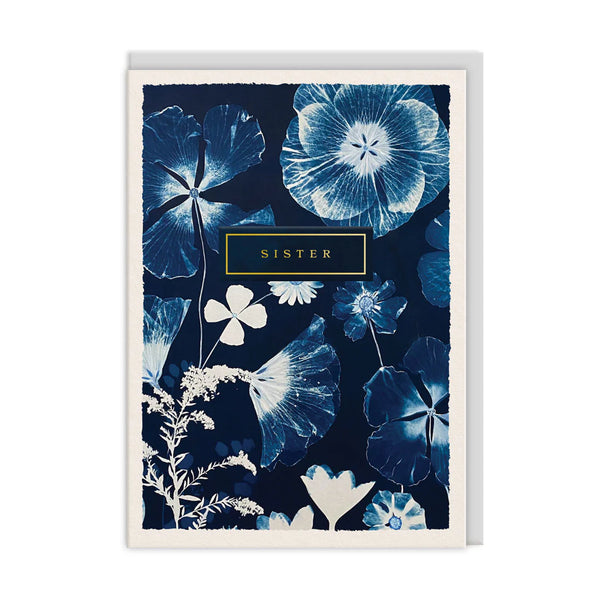 Ohh Deer Sister Botanical Greeting Card