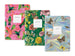 Ohh Deer Humming Bird, Sea Creatures, Butterfly Blue Stitched Notebook Set