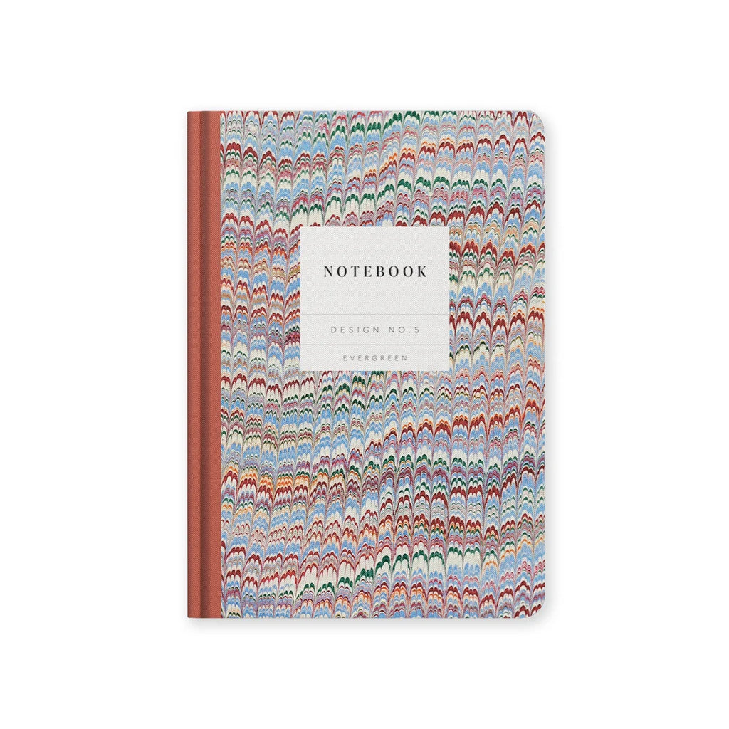 Ohh Deer Design No.5 Marble Stripes Hardback Notebook