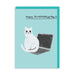 Ohh Deer Happy Bir9669.. Laptop Greeting Card