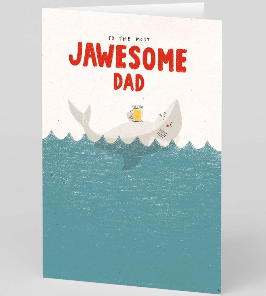 Ohh Deer Jawesome Dad Greeting Card