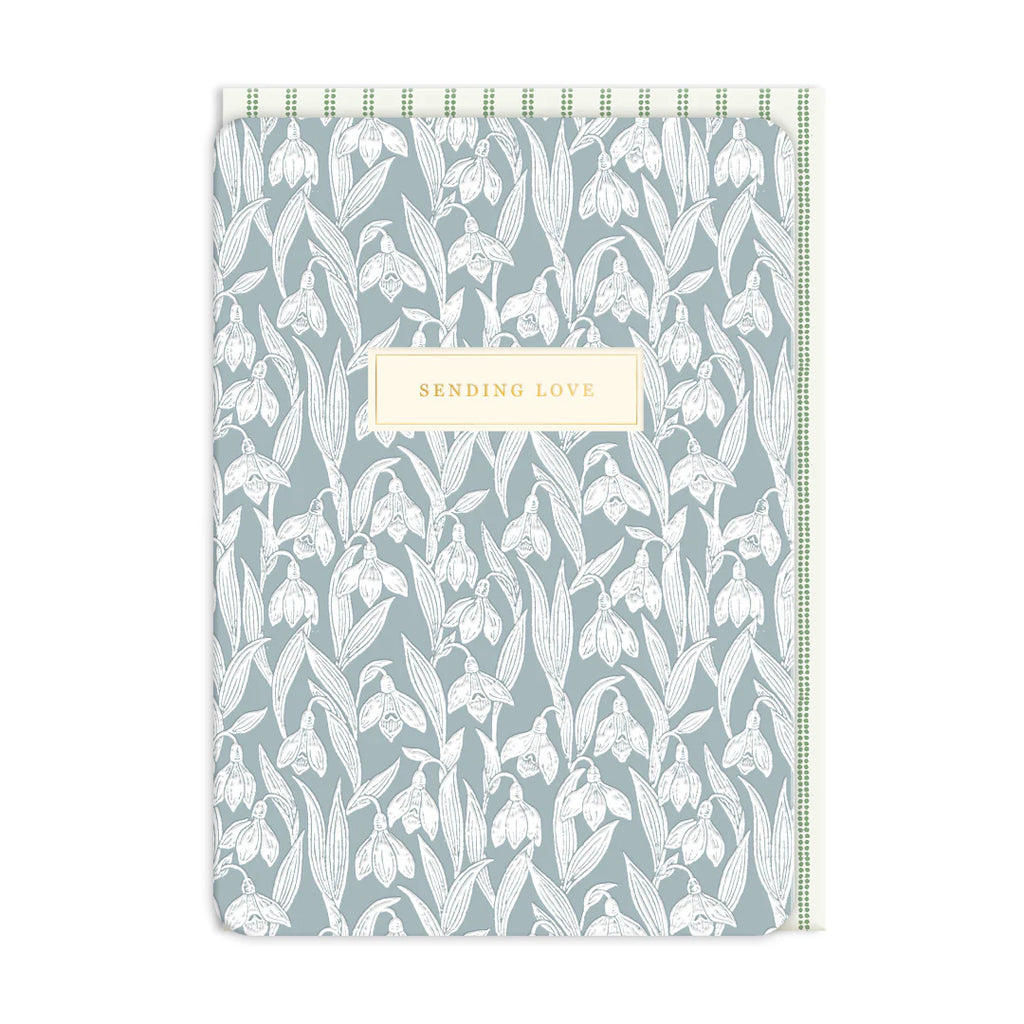 Ohh Deer Laura Ashley Snowdrop Greeting Card