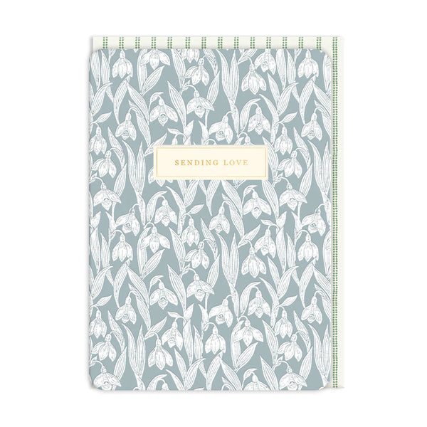 Ohh Deer Laura Ashley Snowdrop Greeting Card
