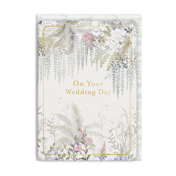 Ohh Deer Lauran Ashley Wedding Day Wisteria Greeting Card