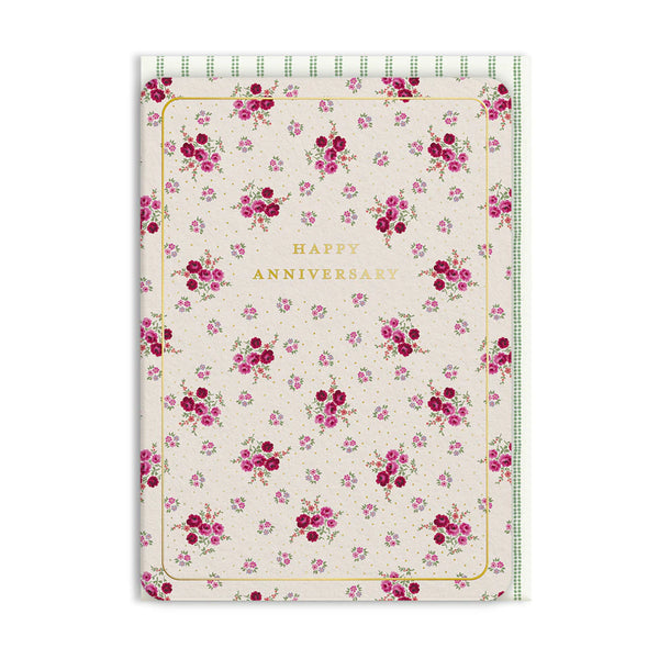 Ohh Deer Laura Ashley Pia Bouquet Anniversary Greeting Card