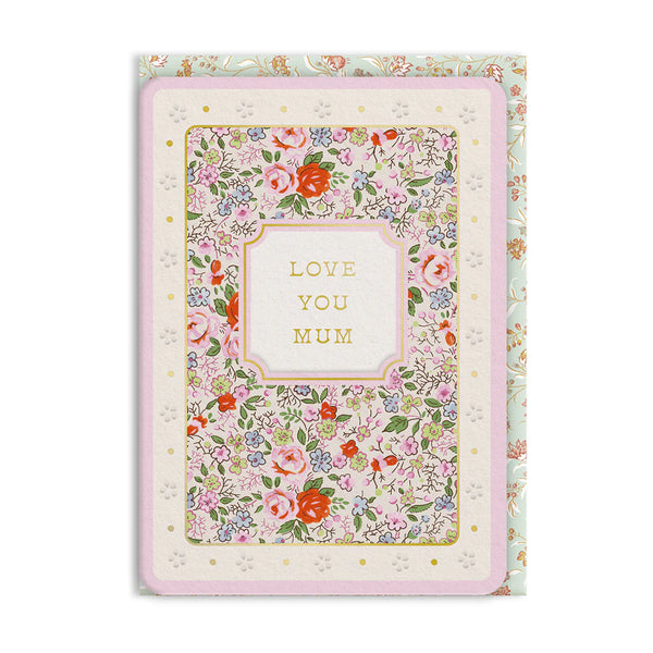 Ohh Deer Laura Ashley Rowena Love You Mum Greeting Card