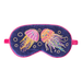 Powder Luxury Lavender Velvet Eye Mask - Jolly Jellies - Navy Purple