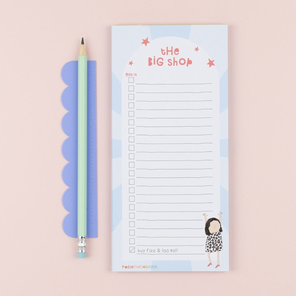 Rosie Made A Thing The Big Shop List Pad