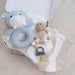 Living Textiles Hippo Knit Rattle