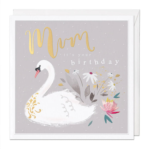 Whistlefish Mum Luxury Birthday Card