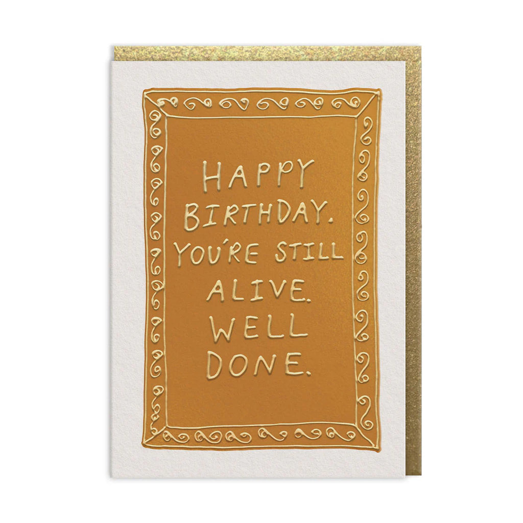 Ohh Deer Still Alive Greeting Card