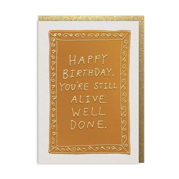 Ohh Deer Still Alive Greeting Card