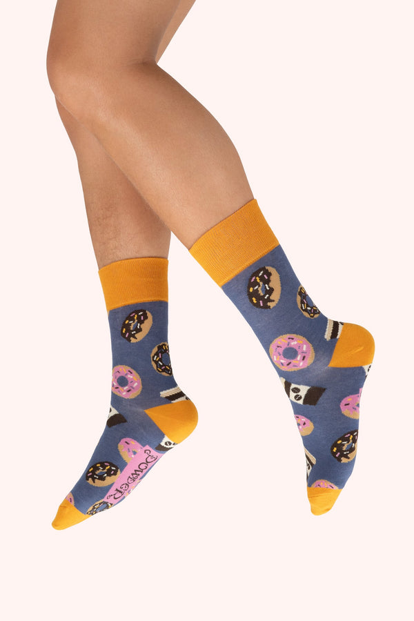 Powder Men's Socks - Coffee & Donuts