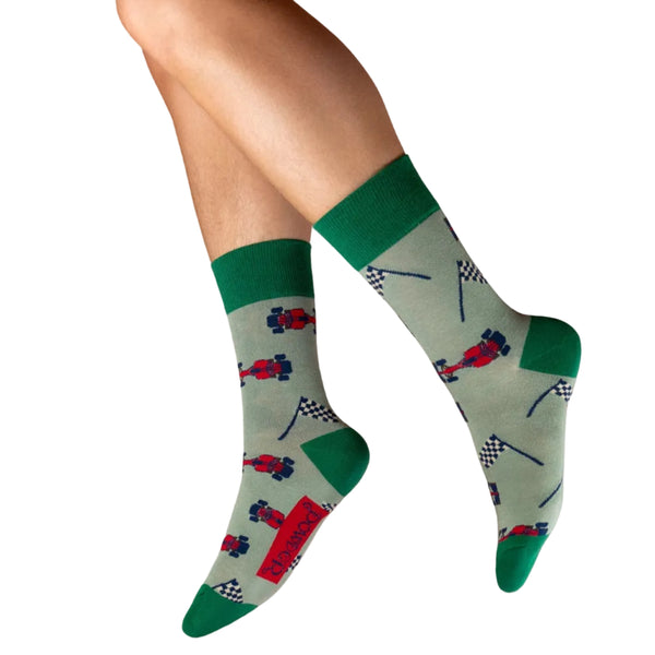 Powder Men's Socks - Formula 1 Cars
