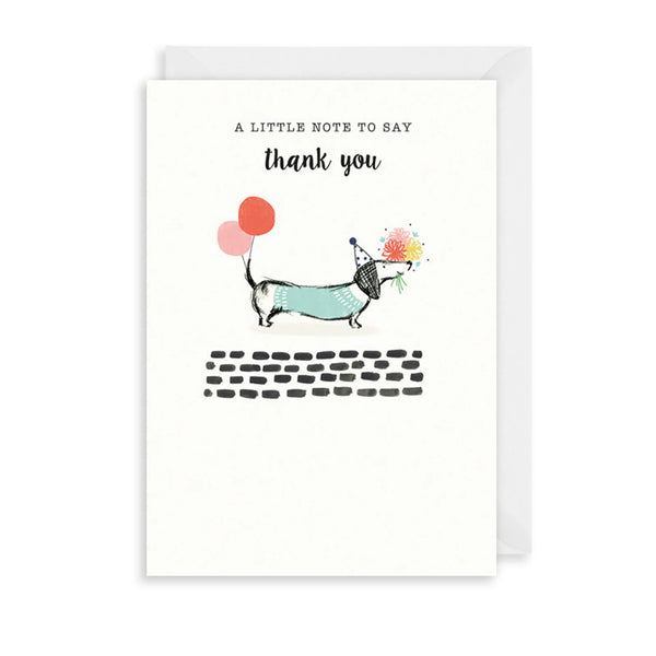 The Art File Thank You Note Greetings Card