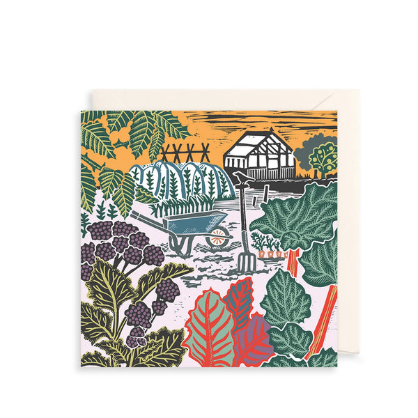 The Art File Allotment Greetings Card