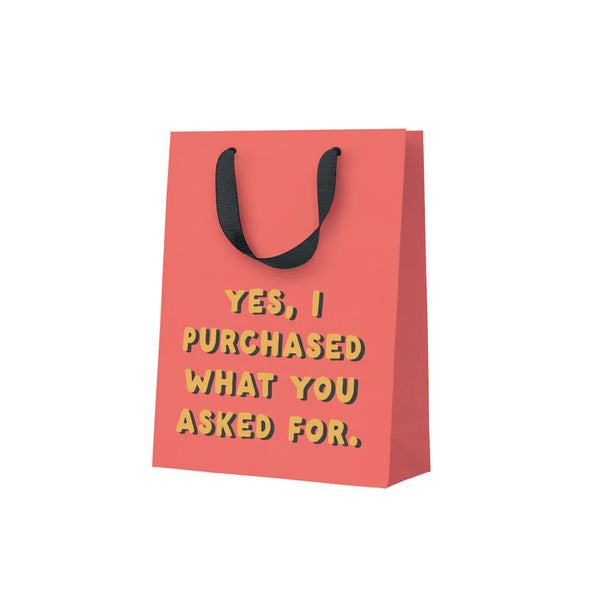 Ohh Deer What You Asked For Small Gift Bag