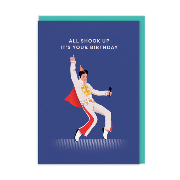 Ohh Deer Elvis Birthday Card