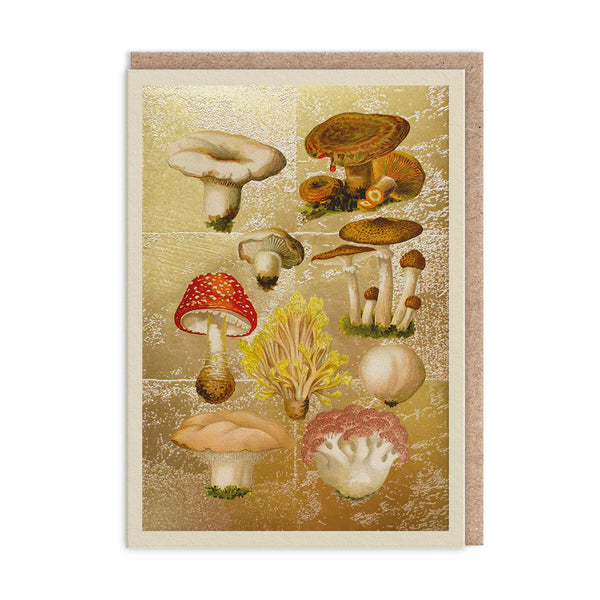 Ohh Deer Fungi Collection Greeting Card