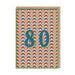 Ohh Deer 80 Geometric Birthday Card