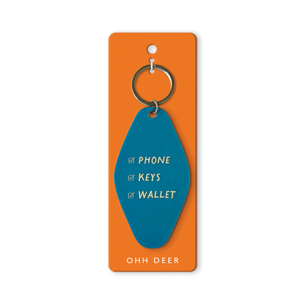 Ohh Deer Phone Keys Wallet Keyring