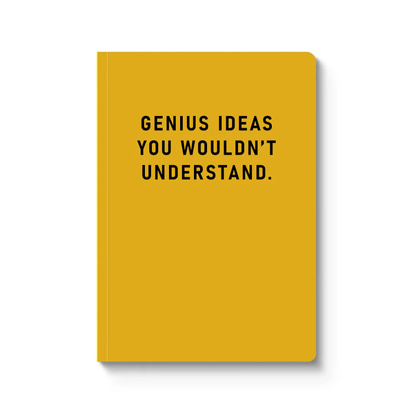 Ohh Deer Genius Ideas Paperback Notebook