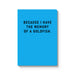 Ohh Deer Memory Of A Goldfish Paperback Notebook