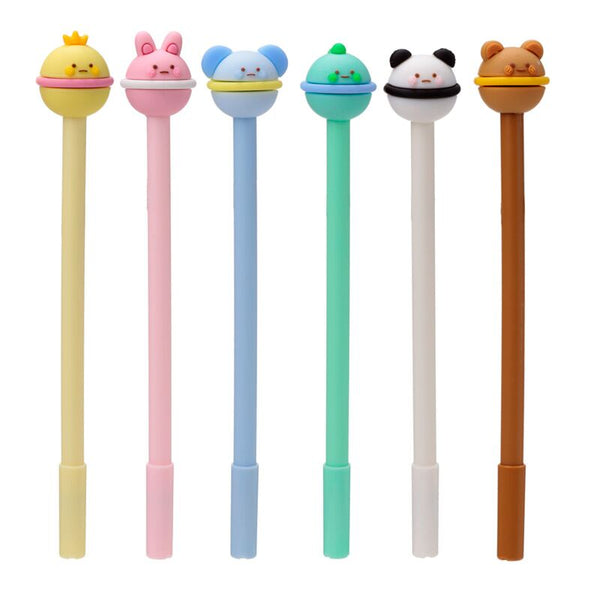 Puckator Inkredible Erasable Pen with Cute Animal Topper