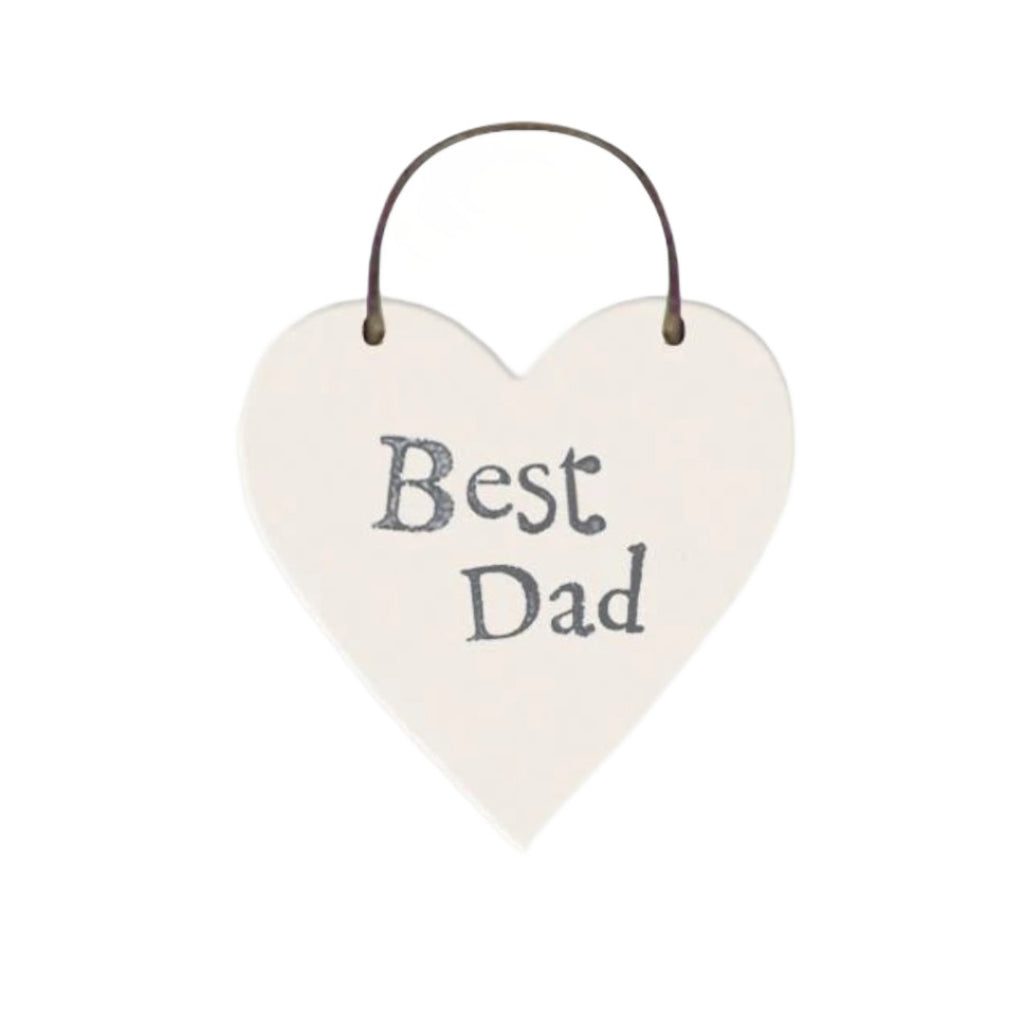 East of India Little Heart Sign - Best Dad