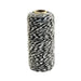 East of India Bakers Twine Black / Red - 200 Metres