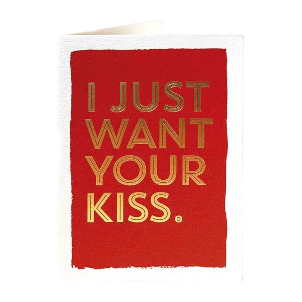 Archivist I Want Your Kiss Card