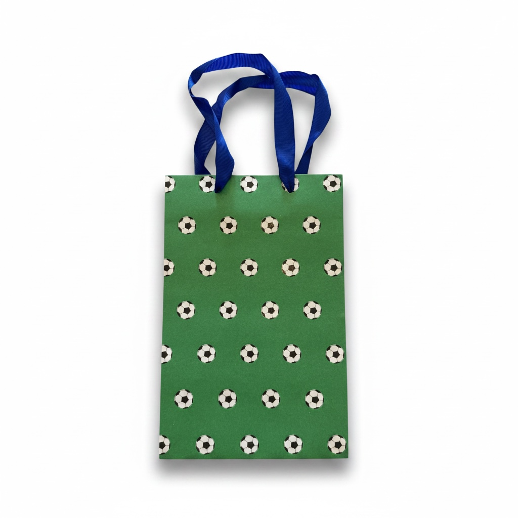 Small Football Gift Bag - 135mm x 200mm