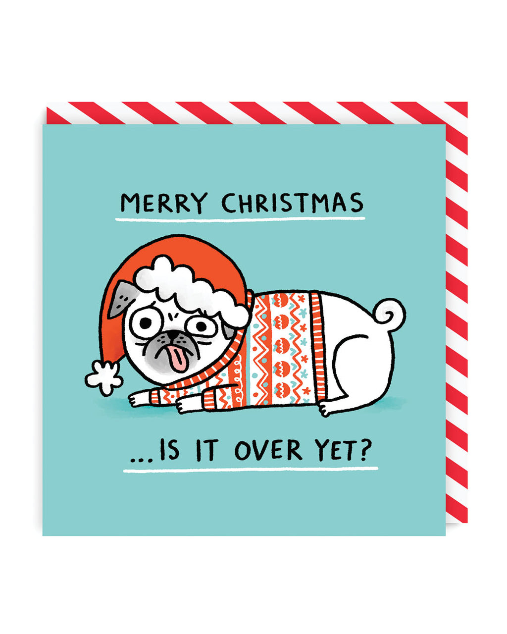 Ohh Deer Merry Christmas, Is It Over Yet? Greeting Card