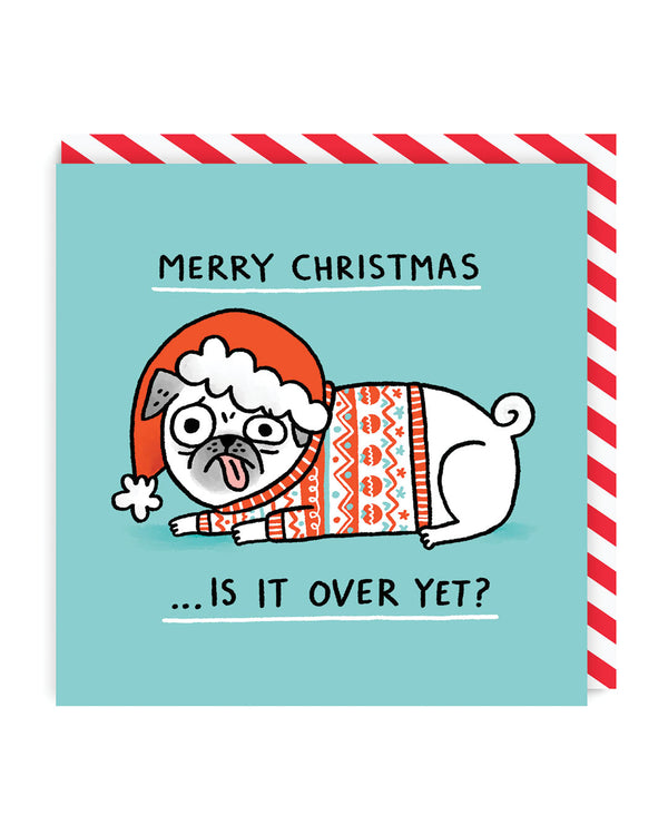 Ohh Deer Merry Christmas, Is It Over Yet? Greeting Card