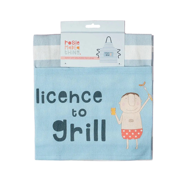 Rosie Made A Thing Licence To Grill Apron