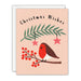 James Ellis Christmas Wishes Robin pk of 5 cards
