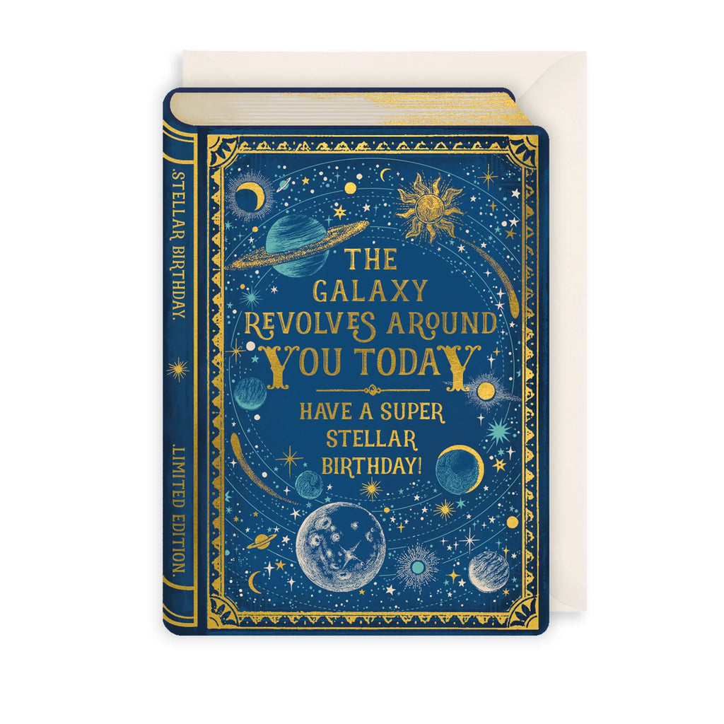 The Art File Revolves Around You Greetings Card