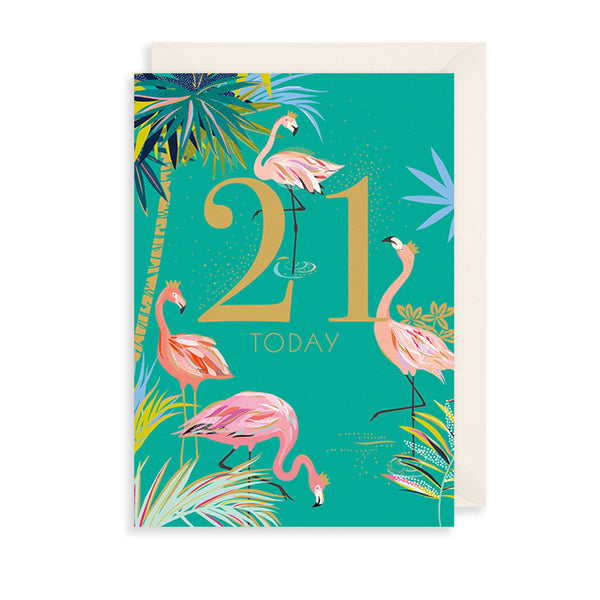 The Art File 21st Birthday Card