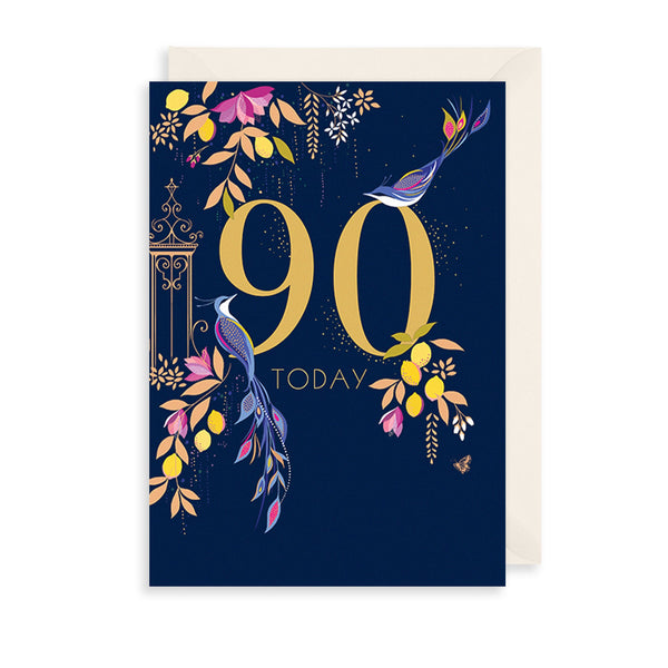 The Art File 90th Birthday Card