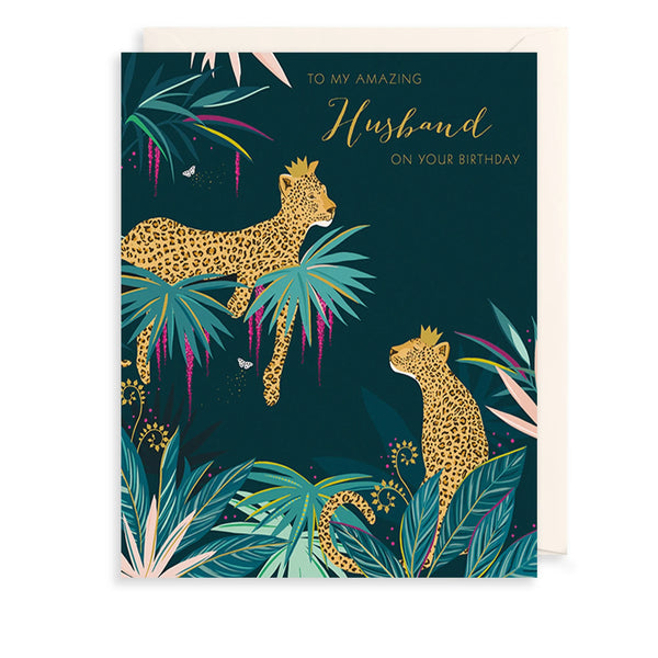 The Art File Amazing Husband Greetings Card