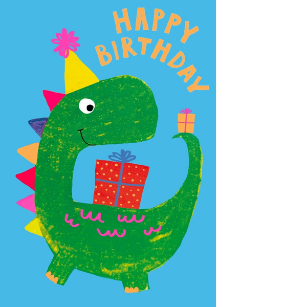 Paper Salad Happy Birthday Dino