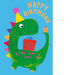 Paper Salad Happy Birthday Dino