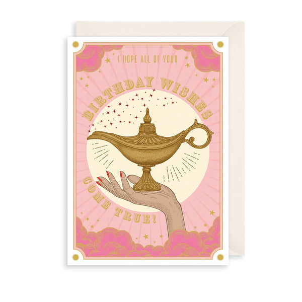 The Art File Birthday Wishes Greetings Card