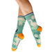 Powder Ankle Socks - Daisy Ducks in Jade
