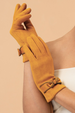 Powder Gloves Fenella - Mustard