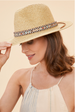 Powder Thalia Hat - Fuchsia with Glitter Band