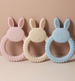 Luxury Silicone Baby Bunny Teether - Assorted Colours