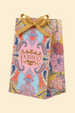 Powder Floral Wrist Warmers - Rust